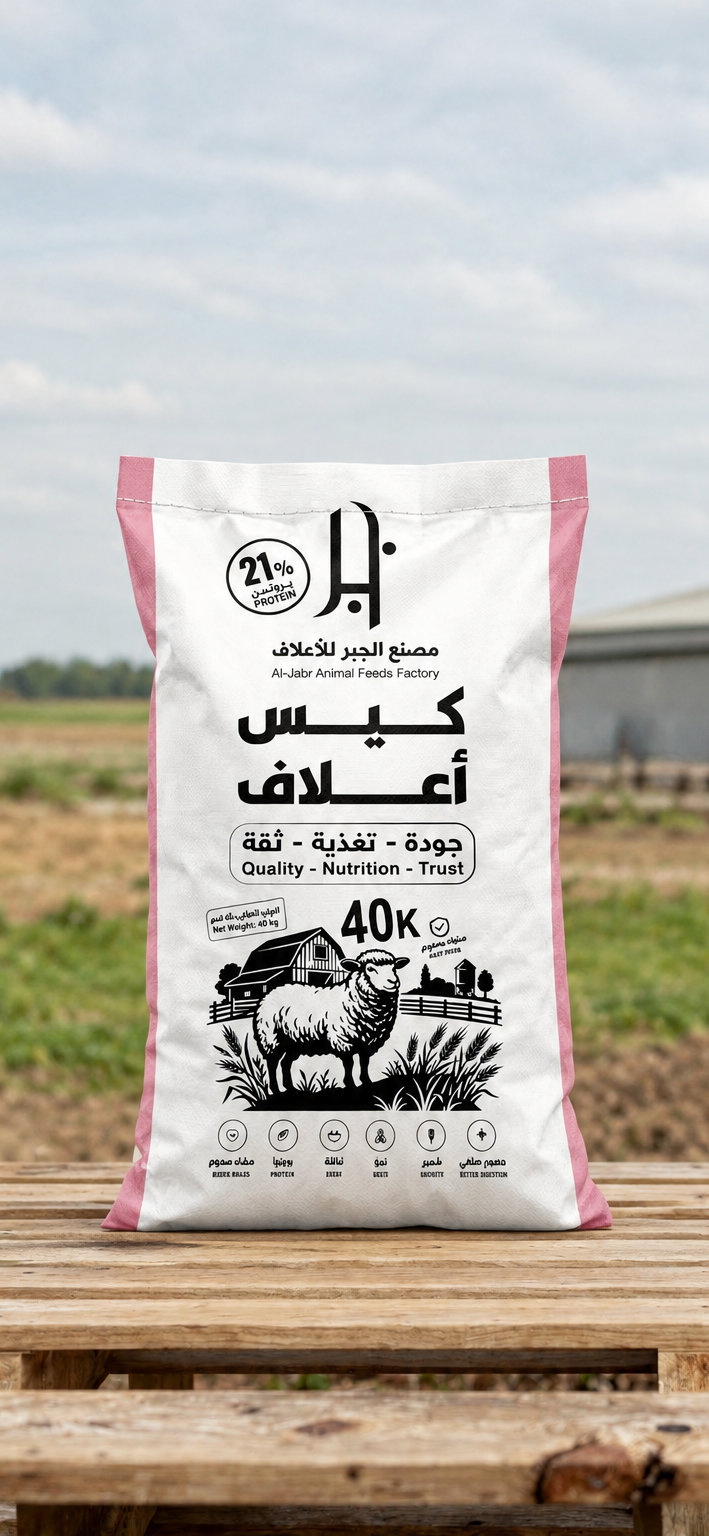 علف التسمين للحملان - كيس 40 كجم